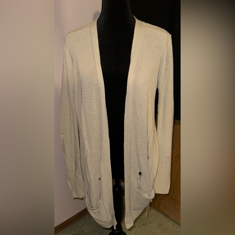 Daytrip distressed cardigan